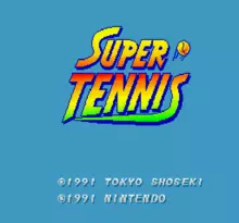 Image n° 4 - screenshots  : Super Tennis